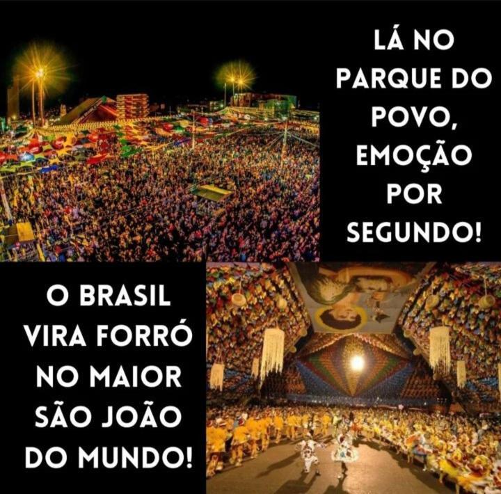 Apt 2 Km De Distancia Do Parque Do Povo Para O Maior Sao Joao Do Mundo Campina Grande Exterior photo